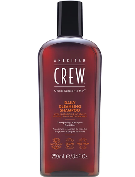 American Crew Daily Cleansing Shampoo Шампунь очищающий ежедневный для нормамальных и склонных к жирности волос, 250мл