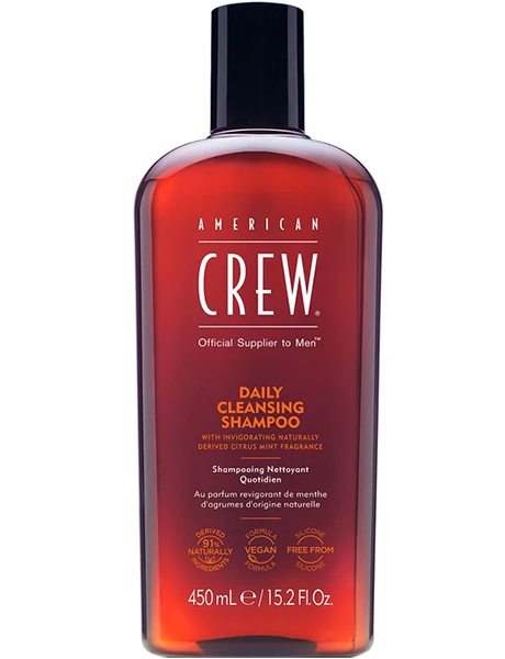 American Crew Daily Cleansing Shampoo Шампунь очищающий ежедневный для нормальных и склонных к жирности волос, 450мл