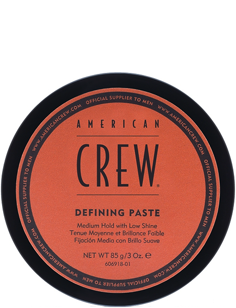 American Crew Defining Paste Паста для укладки волос средней фиксации с низким уровнем блеска, 85г
