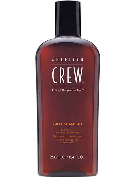 American Crew Gray Shampoo Шампунь для ухода за седыми и седеющими волосами, 250мл